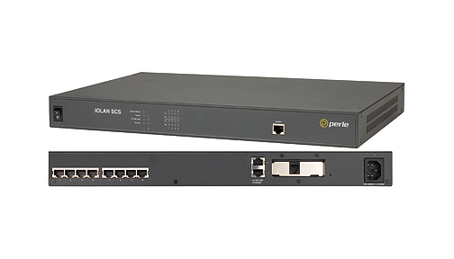 04030224 IOLAN SCS8 Console Server - 8 x RJ45 serial ports. by PERLE
