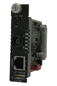 05041890 C-1000-M1SC05U - Gigabit Ethernet Media Converter Module. 1000BASE-T (RJ-45) [100 m/328 ft.] to 1000BASEBX 1310nm TX / by PERLE