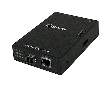 05050444 S-110-S2LC20 - 10/100 Fast Ethernet Stand-Alone Media and Rate Converter 10/100Base-TX (RJ-45) [100 m/328 ft.] to 100Ba by PERLE