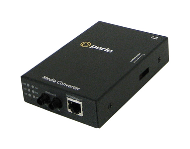 05050554 S-110-S2ST120 - 10/100 Fast Ethernet Stand-Alone Media and Rate Converter 10/100Base-TX (RJ-45) [100 m/328 ft.] to 100B by PERLE