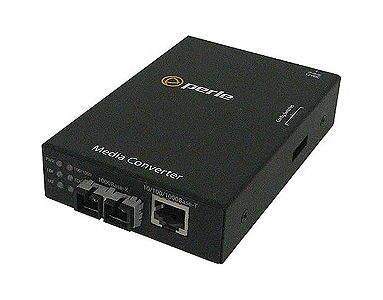 05050604 S-1110-M2SC05 - 10/100/1000 Gigabit Ethernet Stand-Alone Media and Rate Converter. 10/100/1000BASE-T (RJ-45) [100 m/328 by PERLE