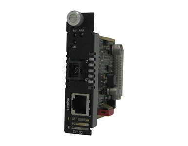 05051280 C-100-S1SC20D - Fast Ethernet Media Converter Module 100Base-TX (RJ-45) [100 m/328 ft.] to 100Base-BX 1550nm TX / 1310n by PERLE