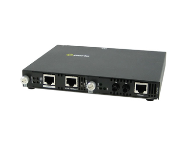 05070314 SMI-100-M2ST2 - Fast Ethernet IP Managed Standalone media converter. 100BASE-TX (RJ-45) [100 m/328 ft.] to 100BASE-FX 1 by PERLE