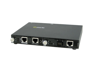 05070474 SMI-100-S1SC40U - Fast Ethernet IP Managed Standalone media converter. 100BASE-TX (RJ-45) [100 m/328 ft.] to 100BASE-BX by PERLE