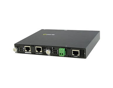 06004124 eX-1SM110-TB - Fast Ethernet IP-Managed Stand-Alone Ethernet Extender - 1 port 10/100Base-TX (RJ-45) . 2-pin Terminal B by PERLE