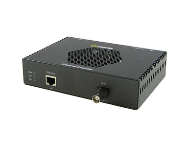 06004320 eXP-1S1110L-BNC-XT - Gigabit Ethernet Stand-Alone Industrial Temperature PoE Ethernet Extender - 1 port 10/100/1000Base by PERLE