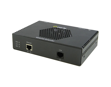 06004614 eXP-1S1110E-RJ - Gigabit Ethernet Stand-Alone PoE Ethernet Extender - 1 port 10/100/1000Base-T (RJ-45) . RJ45 Interlink by PERLE