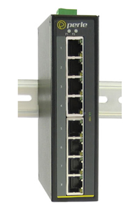 07009890 IDS-108F-DM1ST2D - Industrial Ethernet Switch -  8 x 10/100Base-TX RJ-45 ports and 2 x 100Base-BX, 1550nm TX / 1310nm R by PERLE