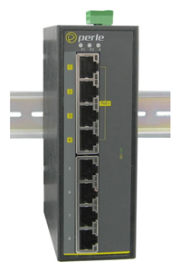 07009940 IDS-108FPP-S1ST20U - Industrial Ethernet Switch with Power Over Ethernet -  8 x 10/100Base-TX RJ45 ports, 4 of which su by PERLE