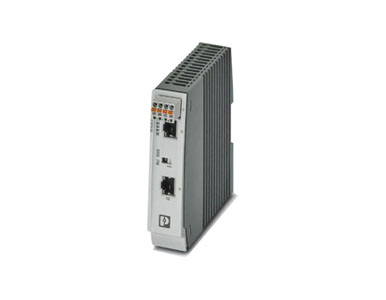 27030058 - INJ 1000 DIN Rail PoE Injector: 30 W PoE+ compliant, two RJ45 sockets, 10/100/1000 Mbps, IP20 by PERLE