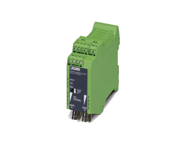 27083264 - PSI-MOS-RS485W2/FO 850 T - RS485 2-wire to fiber converter. Terminal block serial to 2x duplex fiber  multimode 850nm by PERLE