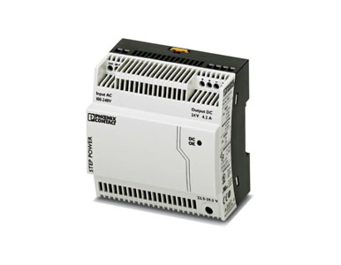 28686648 STEP-PS/1AC/24DC/4.2 Power Supply - STEP power supply for DIN rail mounting, input - 1-phase, output - 24 V DC/4.2 A by PERLE