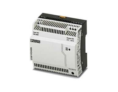 28686778 STEP-PS/1AC/24DC/3.8/C2LPS Power Supply - STEP power supply for DIN rail mounting, input by PERLE