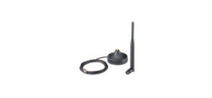 ANT-WSB-AHRM-05-1.5m - 2.4GHz 5dBi omni-direction antenna, RP-SMA(male) connector with 1.5m cable by MOXA