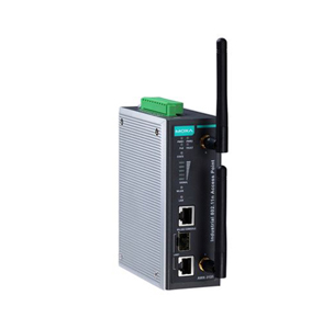 AWK-3131A-US-T -  IEEE 802.11a/b/g/n wireless AP/bridge/client, US band, -40 to 75  Degree C operating temperature by MOXA