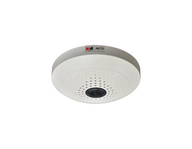 B55 - 10MP Indoor Fisheye Dome Camera with Day & Night, Basic WDR, Fixed Lens, High Resolution, Low Light Sensitivity by ACTi