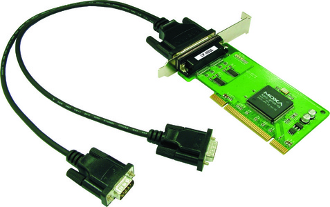 CP-102UL-DB9M - 2 Port UPCI Board, w/ DB9M Cable, RS-232, Low Profile by MOXA