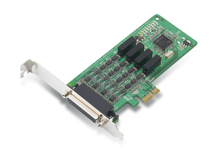 CP-114EL-I - 4 Port PCIe Board, w/o Cable, RS-232/422/485, w/ Isolation, Low Profile by MOXA