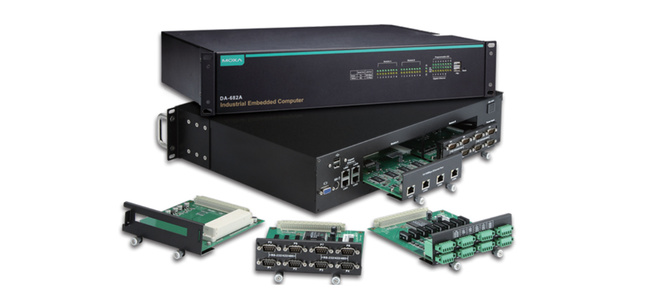 DA-LN04-RJ - 4 10/100 Mbps LAN Port Module for DA-682 by MOXA