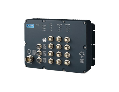 EKI-9512-PFIDL10E - *Discontinued* - Train Switch 12x M12 FE Port w/ 8* PoE Port LV by Advantech/ B+B Smartworx