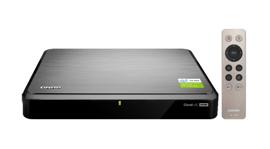 HS-251+-US - HS-251 2-Bay Fanless Personal Cloud NAS with HDMI output, DLNA, AirPlay and PLEX Support. Ideal Home Media Storage by QNAP