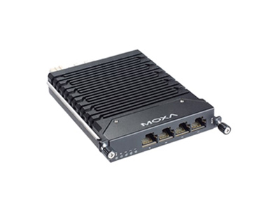 LM-7000H-4GTX - Giga Ethernet module for PT-G7728/G7828 series with 4 10/100/1000 BaseT(X) ports by MOXA