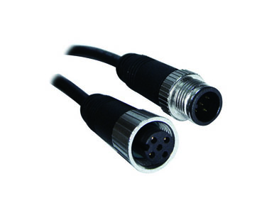M12C-5M5F-1000 - 5-pin M12 Male to 5-pin M12 Female IP-67 Power Cable, 10M - A Coding by ORing Industrial Networking