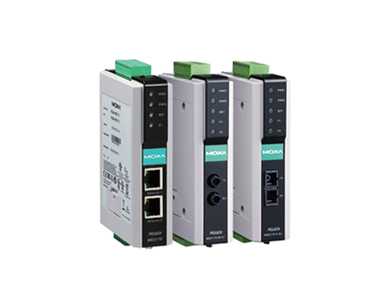 MGate MB3170I-M-SC - 1-port advanced Modbus gateway with 1 100BaseF(X) multi-mode fiber port (SC connectors) and 2 KV optical is by MOXA