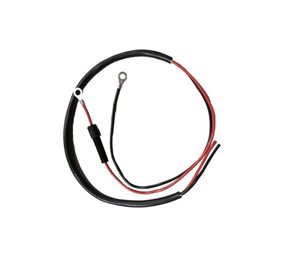 RPST-CABLE-BATT-1.5 - Cable Assembly - 10AWG - for battery connection, 8.5mm Ring Lug on one end, Stripped wire on other end - 1 by Tycon Systems