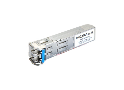 SFP-1GLHLC - SFP module with 1 1000BaseSFP port with LC connector for 30km transmission, 0 to 60? by MOXA