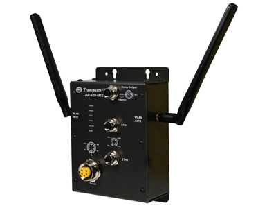 TAP-620-M12 - EN50155 Rugged 2x 10/100TX (M12)  to dual RF x 802.11 a/b/g/n wireless access point by ORing Industrial Networking