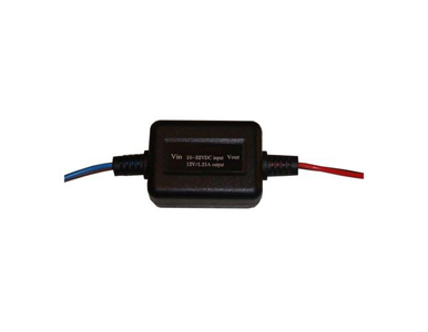 TP-VR-2405 - Voltage Regulator 10-32VDC input, 5V @ 3A regulated output. 15W. 12' 18AWG lead wires by Tycon Systems