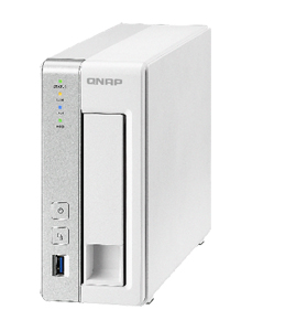 TS-131-US - 1-bay Personal Cloud NAS with DLNA, mobile apps and AirPlay support by QNAP