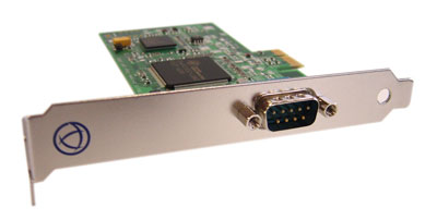 04003000 - UltraPort1 PCI Express Serial Card - 1 x on-board DB9M RS232 port. by PERLE