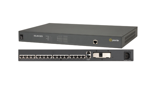 04030244 IOLAN SCS16 Secure Console Server- 16 x RJ45 serial ports. by PERLE