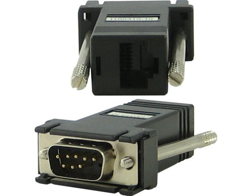 04031270 DBA0021 8pck - 8 pack of #04006980 IOLAN-RJ45F to DB9M (DTE) crossover adapter. by PERLE