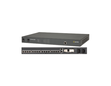 04031554 IOLAN SCS16C-DSFP DAC Secure Console Server - 16 x RJ45 connectors with Cisco pinout, Dual AC power, RS232 interface, D by PERLE