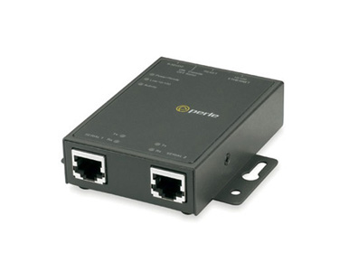 04031814 IOLAN SDS2 GR Secure Device Server: 2 x RJ45 connectors with software selectable RS232/422/485 interfaces, 10/100/1000 by PERLE