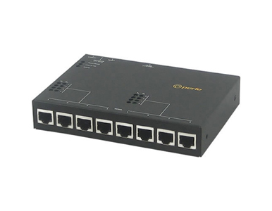 04031934 - IOLAN SDG8 P Device Server: 8 x RJ45 connector with software selectable RS232/422/485 interfaces, 10/100/1000 Etherne by PERLE