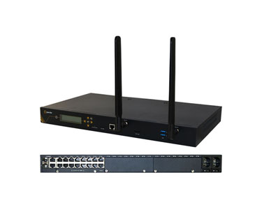 04032754 IOLAN SCG18 R-LA Console Server - 16 x RS232 RJ45 interfaces with software configurable Cisco pinouts, 2 x USB Ports, F by PERLE