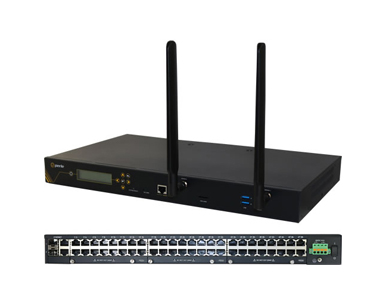 04035570 IOLAN SCG50 S-LAD Console Server: 48 x software selectable RS232/422/485 RJ45 interfaces, 2 x USB Ports by PERLE