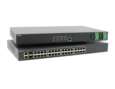 Perle - IOLAN SCR242D Console Server: 40 x Console Management Ports (32 x RS232 RJ45, 8 x USB), 4 x Uplink Ports (2 x Ethernet, by PERLE