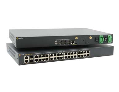 Perle - IOLAN SCRC242D Console Server: 40 x Console Management Ports (32 x RS232 RJ45, 8 x USB), 4 x Uplink Ports (2 x Ethernet, by PERLE