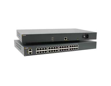 Perle - IOLAN SCR036 Console Server: 34 x Console Management Ports (32 x RS232 RJ45, 2 x USB), 2 x 1G Ethernet Uplink Ports, AC by PERLE