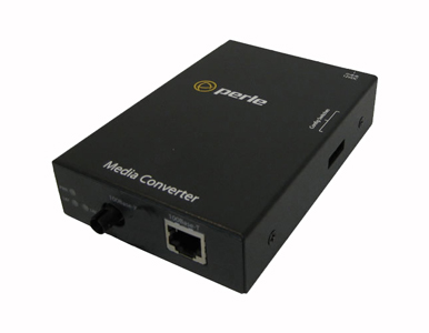 05040814 S-100-M1ST2U - Fast Ethernet Stand-Alone Media Converter 100Base-TX (RJ-45) [100 m/328 ft.] to 100Base-BX 1310nm TX / 1 by PERLE