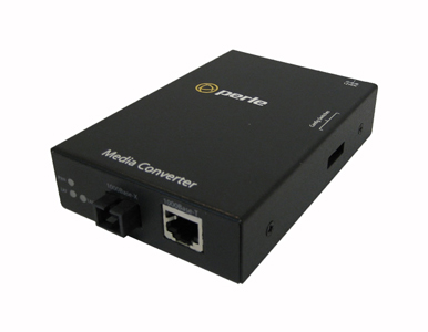 05040894 S-1000-M1SC05U - Gigabit Ethernet Stand-Alone Media Converter. 1000BASE-T (RJ-45) [100 m/328 ft.] to 1000BASEBX 1310nm by PERLE