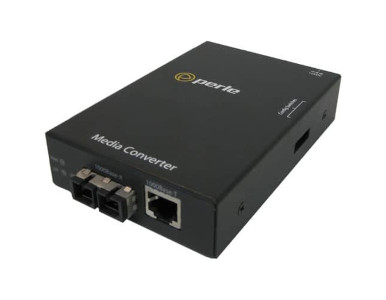 05040944 S-1000-M2SC2 - Gigabit Ethernet Stand-Alone Media Converter. 1000BASE-T (RJ-45) [100 m/328 ft.] to 1000BASELX 1310nm ex by PERLE