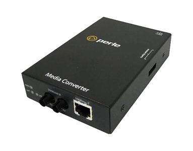 05050334 S-100-S2ST40 - Fast Ethernet Stand-Alone Media Converter 100BASE-TX (RJ-45) [100 m/328 ft.] to 100Base-EX 1310nm single by PERLE