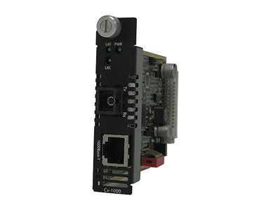 05051080 C-1000-S1SC10D - Gigabit Ethernet Media Converter Module. 1000BASE-T (RJ-45) [100 m/328 ft.] to 1000BASEBX 1490nm TX / by PERLE