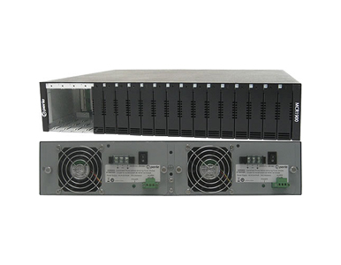 05059930 MCR1900-DDC - 19 slot chassis for media Converter module for MCR chassis. Dual 48vDC power expandable to dual DC power. by PERLE
